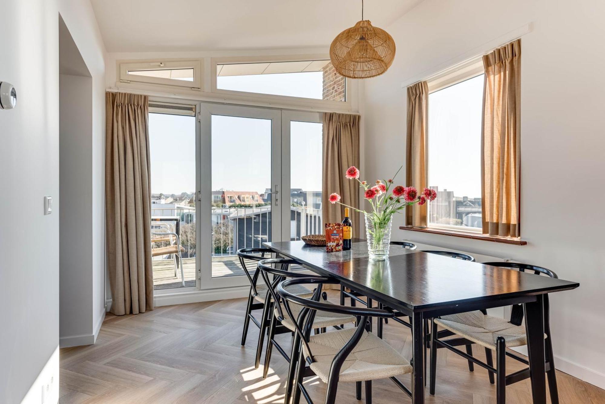 Vernieuwd Zeezicht Villa Zee Luxe 滨海贝亨 外观 照片