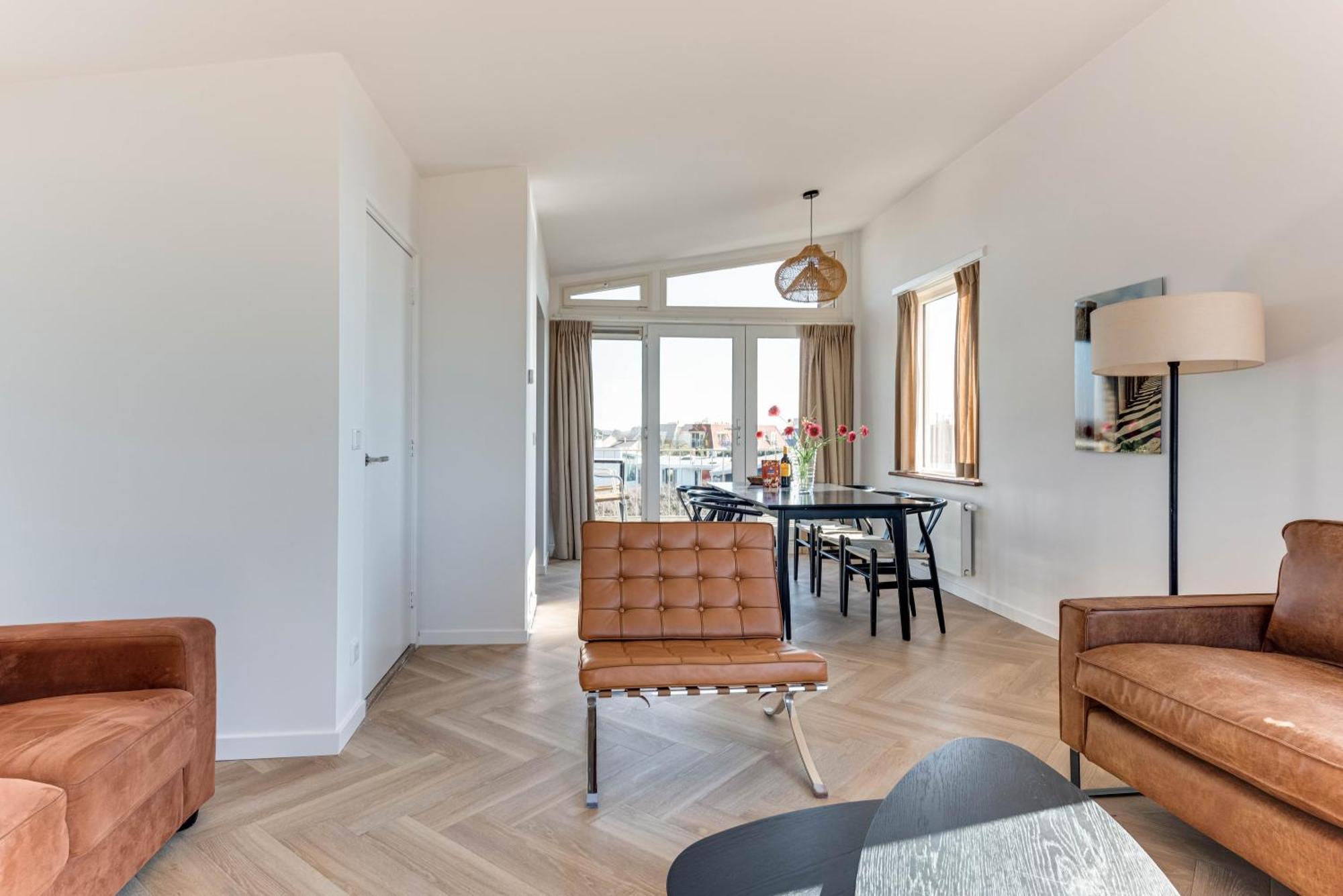 Vernieuwd Zeezicht Villa Zee Luxe 滨海贝亨 外观 照片